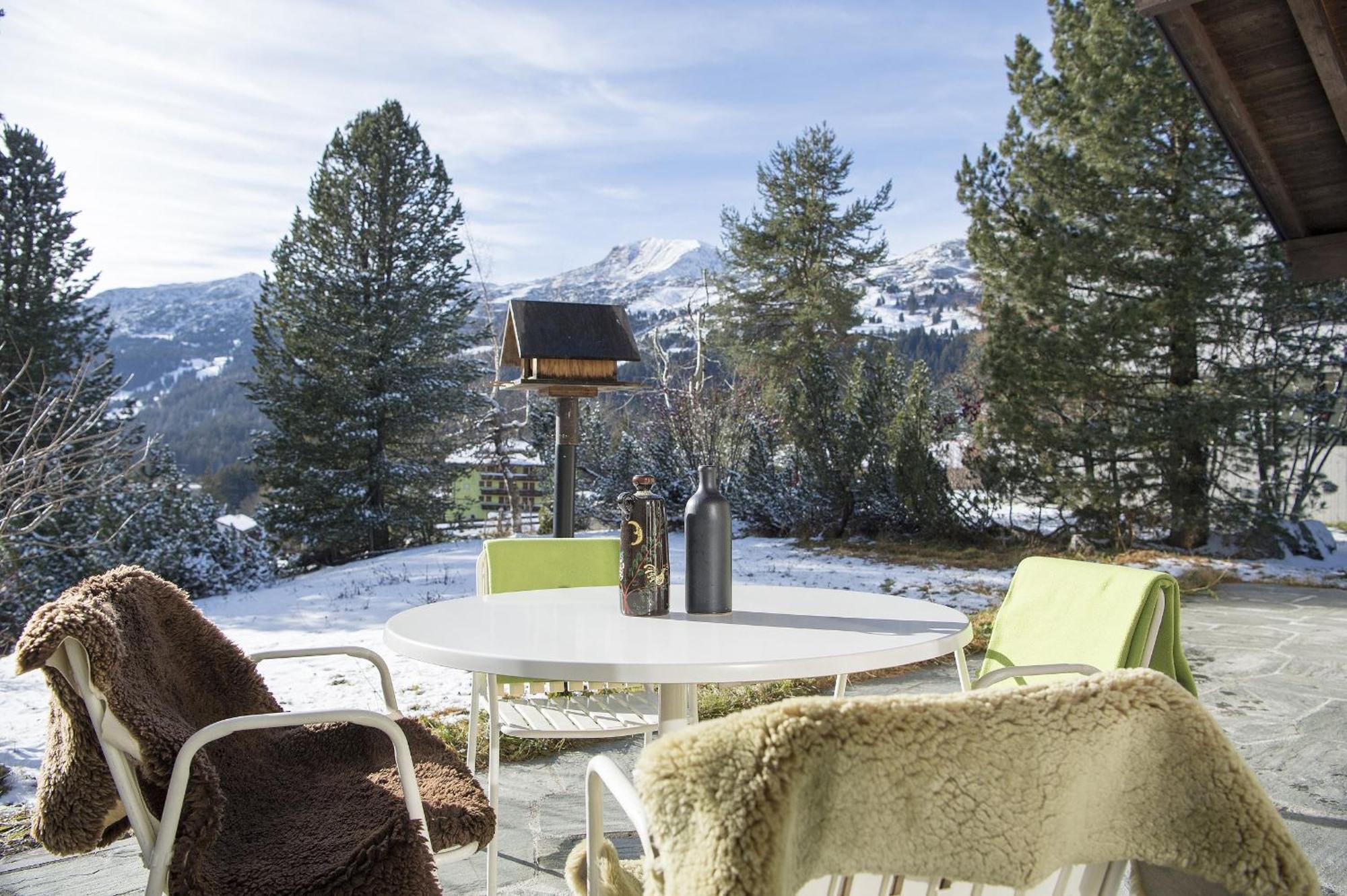 Ferienwohnung Mistaila Mit Garten Fuer 6 Personen Lenzerheide فالبيلا المظهر الخارجي الصورة